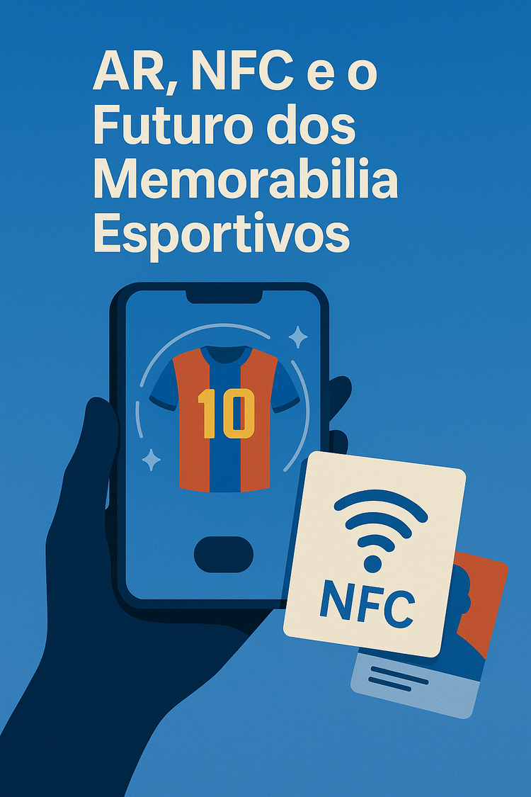 🇧🇷🇦🇷🇺🇾🇵🇾🇧🇴 ARTIGO DO BLOG #4 🧠 AR, NFC e o Futuro dos Memorabilia Esportivos